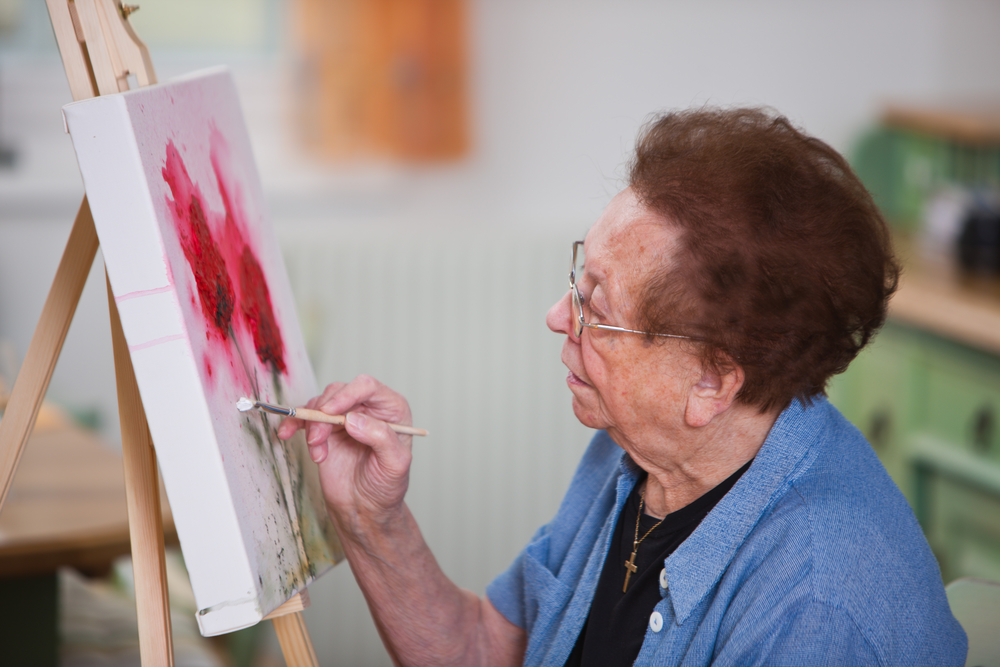 Art Therapy Techniques for Dementia Patients, The Woodlands, TX, Unlimited Care Cottages