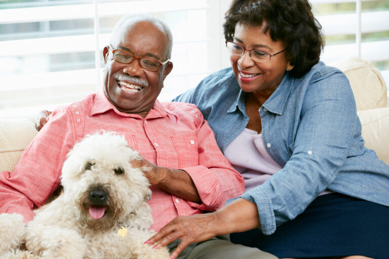 Pet Therapy for Seniors, Unlimited Care Cottages, Spring, TX